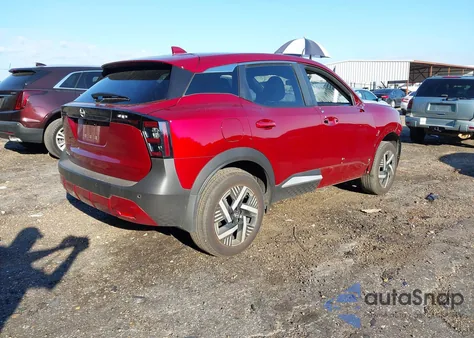 2025 Nissan Kicks Sv Fwd from USA, damaged, VIN 3N8AP6CA3SL351860